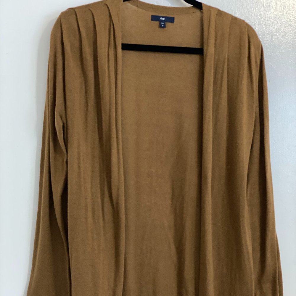 Vintage Gap Knit Open Cardigan Sweater Size M